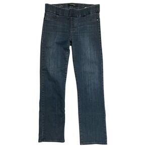 Liverpool Jeans Company The‎ Straight Dark Wash Denim Jeans Women's Size 10 30
